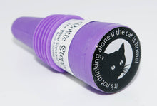  It's Not Drinking Alone if the Cat is Home Bottle Stopper - The Wine Steward LLC