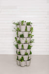 7 Tier GreenStalk Leaf Vertical Planter | Stunning Stone (Basic Texture) 