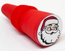  Santa Face Bottle Stopper - The Wine Steward LLC