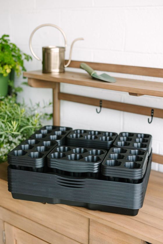 GreenStalk Seed Starter Kit (Set of 4) | Beautiful Black | PRE-ORDER, Est. to ship early-to-mid Jan. 