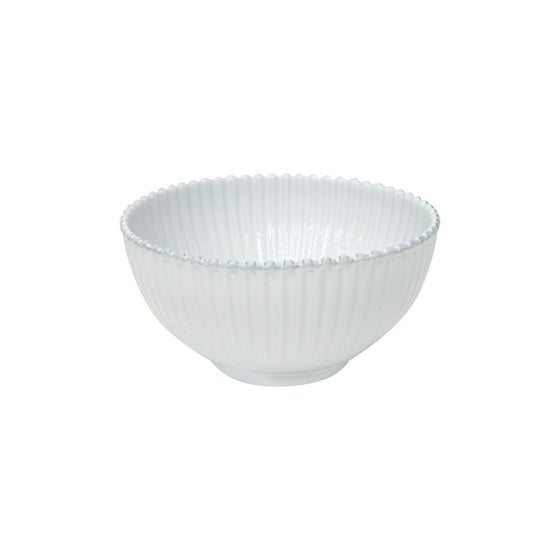 WHITE PEARL SERVING BOWL