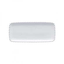  WHITE PEARL RECTANGULAR TRAY