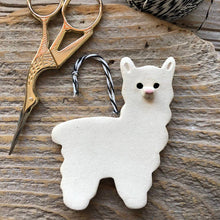  Llama Holiday Ornament - Handmade - Tasha McKelvey