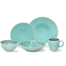  PEARL AQUA 5 PC PLACE SETTING