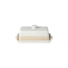  RECT. BUTTER DISH 8'' W/ LID - Fattoria