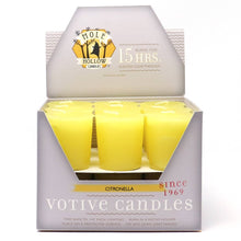  Citronella Scented Votive Candles - Mole Hollow Candles