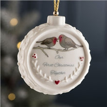  Our First Christmas Ornament - Belleek