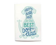  Hennel Paper Co. - Dog Dad Birthday Card - Aubergine 