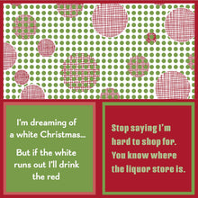  Hard to Shop/Drink Red - Holiday