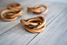  Wood Bangles Napkin Rings, set of four - Dot and Army