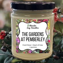  The Gardens at Pemberley Soy Candle  - Hardin Soy Candles/Book Rack Peoria