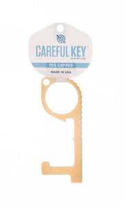 Careful Key - Keychain, Multitool, Door Opener, Stylus - Zootility