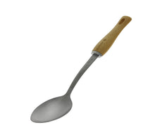  SPOON STAINLESS STEEL WOOD - B BOIS - de Buyer