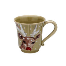  Green Mug - Deer Friends