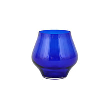  Stemless Wine Glass - Contessa Cobalt