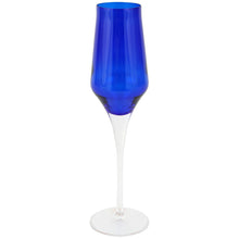  Champagne Glass - Contessa Cobalt