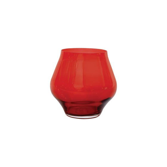 Stemless Wine Glass - Contessa Red