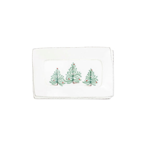 SMALL RECTANGULAR TRAY -  Lastra Holiday