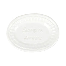  SEMPRE AMORE SMALL OVAL PLATE - PIETRA SERENA