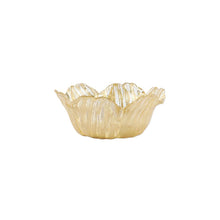  GOLD FLOWER SMALL BOWL - Rufolo Glass