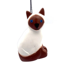  Siamese Cat Balsa Ornament - Women of the Cloud Forest