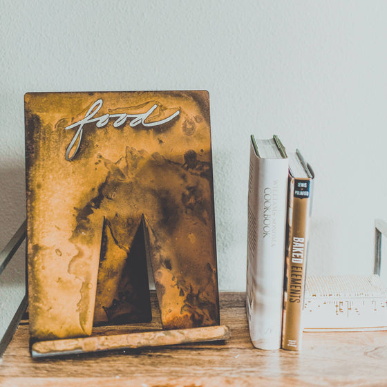 Food Cookbook/Tablet Stand - Prairie Dance