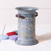  Starburst Wax Warmer in Weathered Zinc - Irvin's Tinware