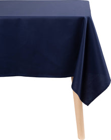  Blue 70 x 84 Chateau Easy Care Tablecloth - KAF Home