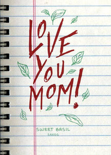  Love You Mom Pesto Recipe - Basil Seed Packets - Bentley Seed Co.