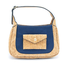  Navy Blue Envelope Cork Messenger Sling