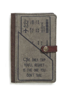  Trip Regrets Passport Travel Wallet, M-4111 - Mona B.