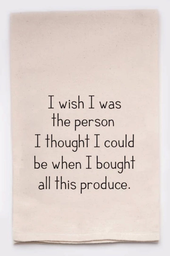 Produce Person - Tea Towel